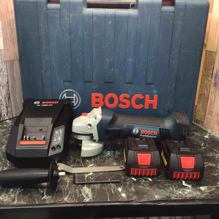 〇BOSCH(ボッシュ) 18Vバッテリーディスクグラインダー GWS18V-LI【八潮店】