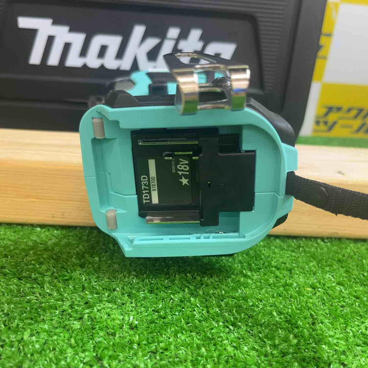◇【本体＋ケース】マキタ(makita) 18Vコードレスインパクトドライバ TD173DGXTB ターコイズブルー【越谷店】
