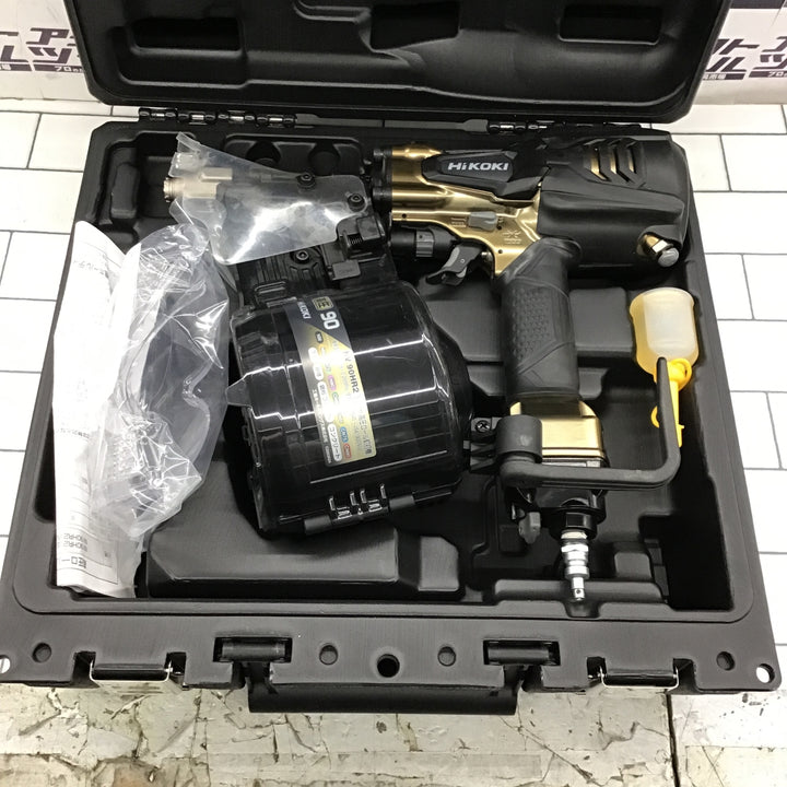★ハイコーキ(HIKOKI ※旧:日立工機) 高圧エア釘打ち機 NV90HR2(S)【所沢店】