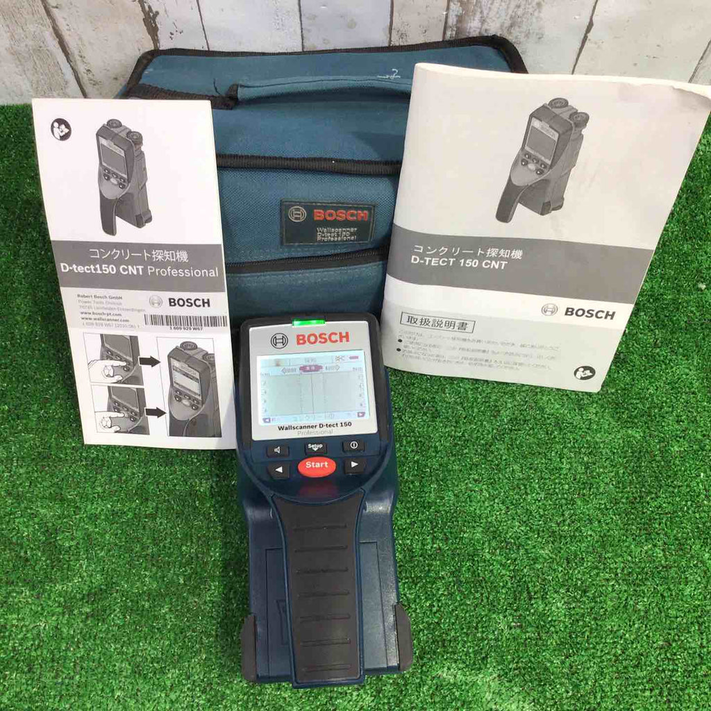ボッシュ(BOSCH) D-TECT150CNT コンクリート探知機 ウォールスキャナー【野田愛宕店】【店頭取引限定】【中古】管理番号：ITKBUNBQ6DHY ☆ボッシュ(BOSCH) コンクリート探知機 ウォールスキャナー D