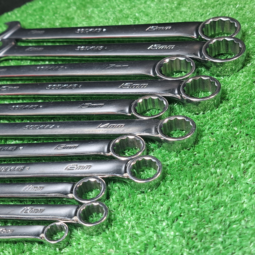 ★スナップオン(Snap-on) コンビネーションレンチ SOEXM710 ミリ 11本セット(８～１９ｍｍ)【岩槻店】