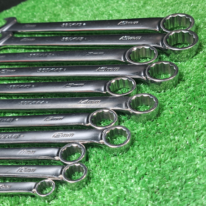 ★スナップオン(Snap-on) コンビネーションレンチ SOEXM710 ミリ 11本セット(８～１９ｍｍ)【岩槻店】