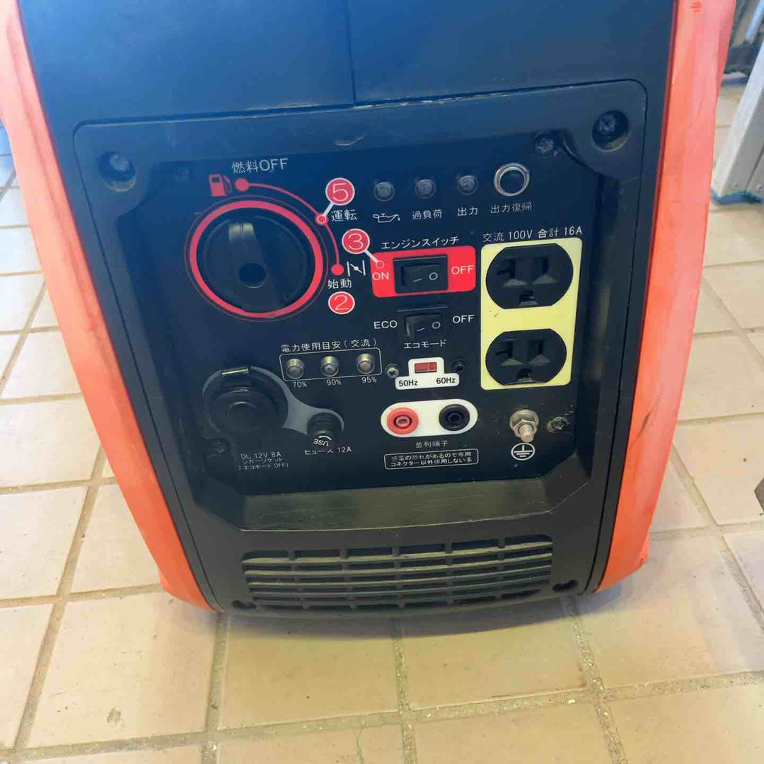 ☆工進(KOSHIN) インバーター発電機 GV-16i【草加店】