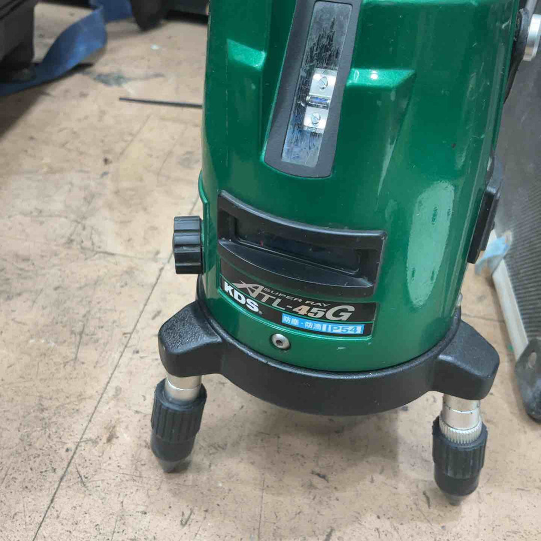 ◇ムラテックKDS グリーンレーザー墨出し器 ATL-45G 本体 ATL-45G スーパーレイ【草加店】