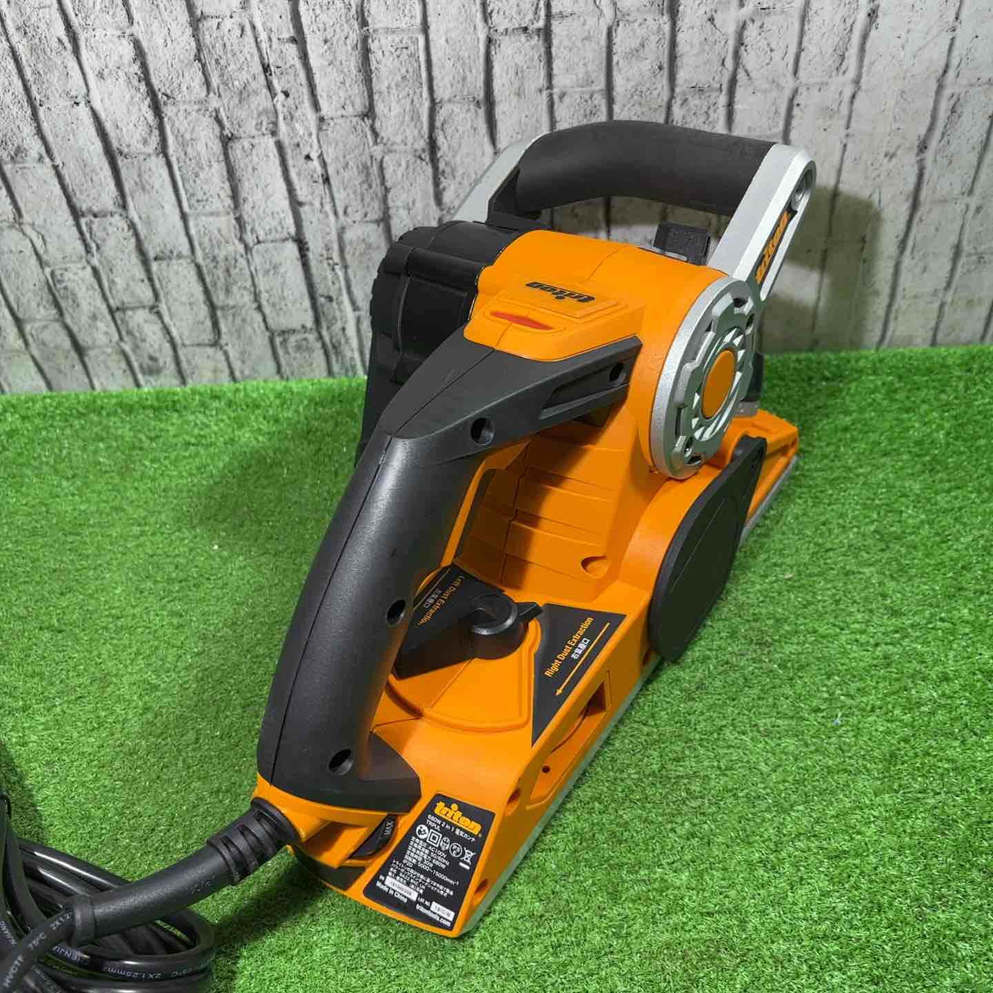 【未使用品】Triton トライトン 2in1 電気 カンナ TRPUL HSS製カンナ刃3枚付【川口店】 Triton トライトン 2in1 電気 カンナ TRPUL HSS製カンナ刃3枚付【川口