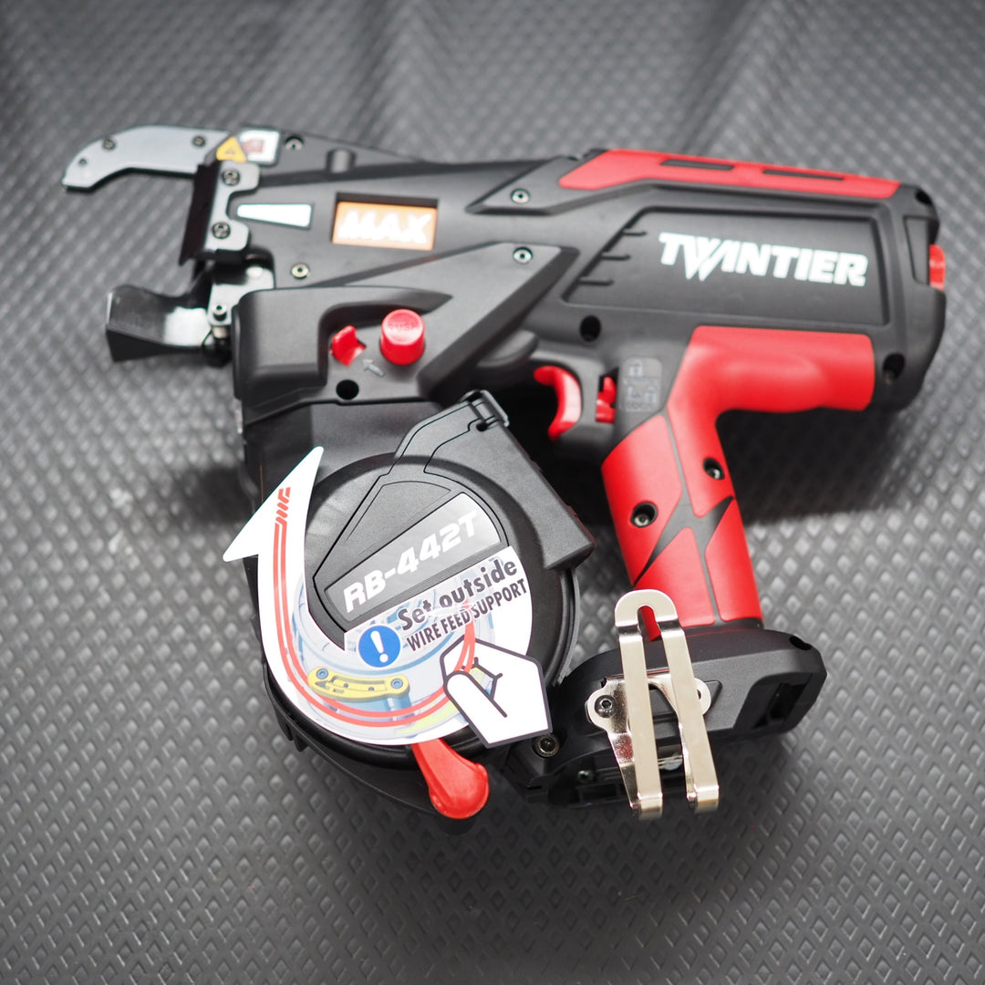 【未使用品】マックス/MAX 鉄筋結束機 ツインタイア RB-442T-B2C/1450A【鴻巣店】