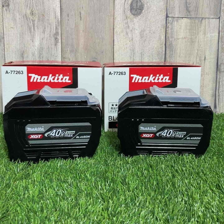 ◇マキタ(makita)リチウムイオンバッテリー 40Vmax/8.0Ah BL4080H 2個セット③【戸田店】
