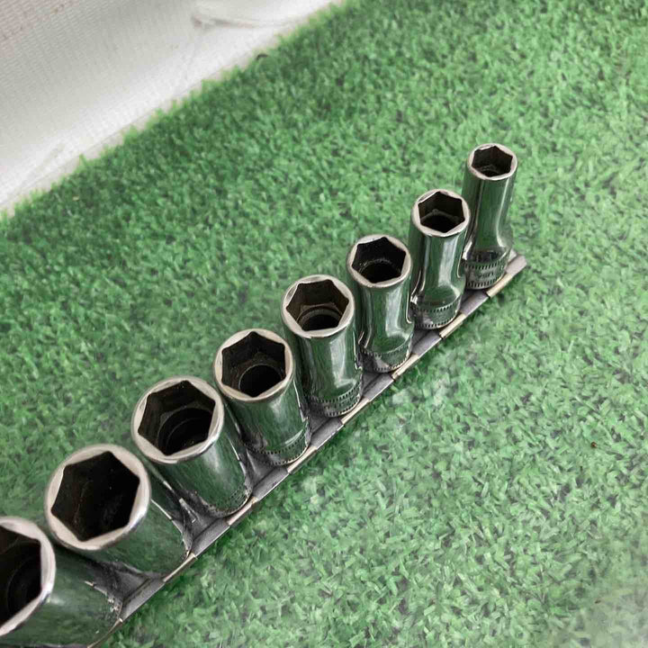 Snap-on スナップオン 3/8 6角セミディープソケット 12点 FSFM 19 ～8【町田店】