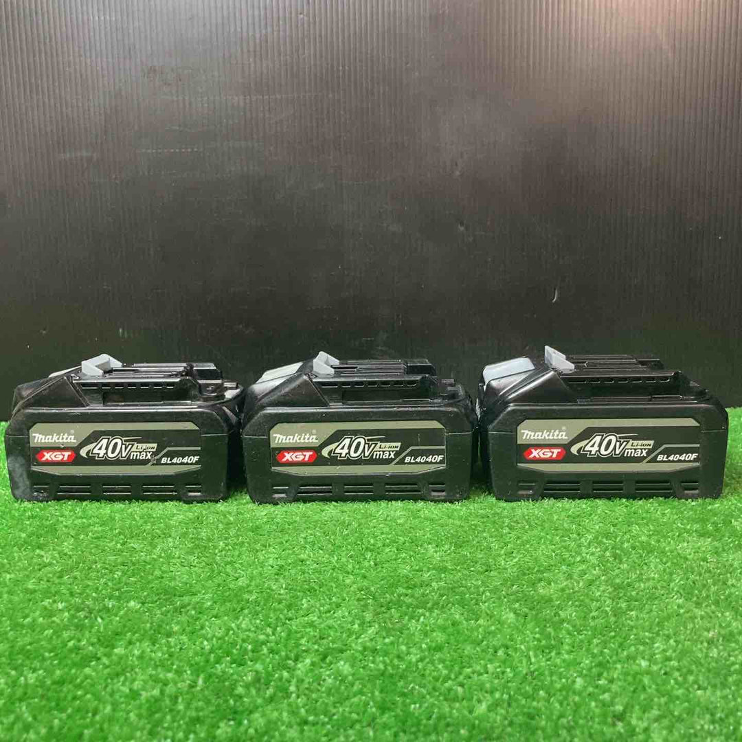 純正 マキタ(makita) リチウムイオンバッテリー 40Vmax/4.0Ah BL4040F 3点【岩槻店】