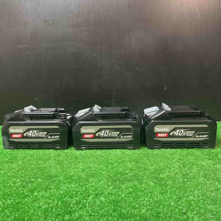 純正 マキタ(makita) リチウムイオンバッテリー 40Vmax/4.0Ah BL4040F 3点【岩槻店】