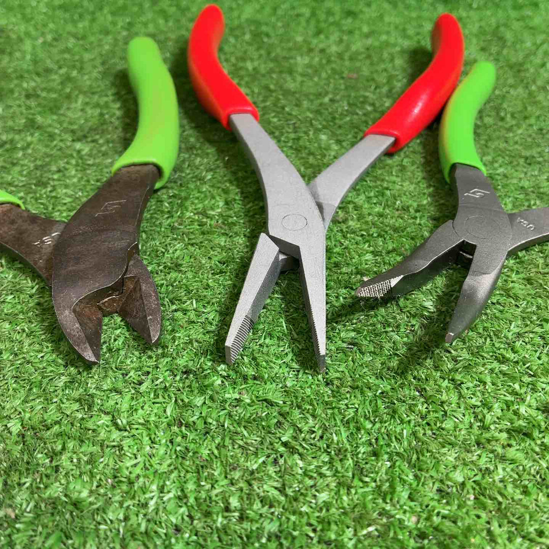Snap-on スナップオン ニードルノーズプライヤー 94CF、95ACF、97ACF、ベントニードルプライヤー 495CF、ダックビルプライヤー 61ACP、ニッパー【藤沢店】