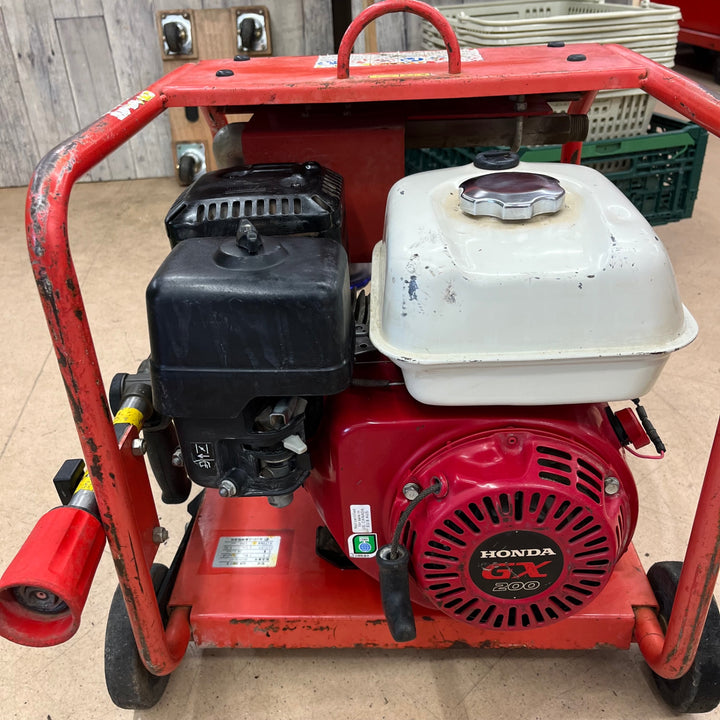 【中古品/店頭受取り限定】◇スーパー工業 エンジン式 高圧洗浄機 SER-3007-5 ランスガン・高圧ホース新品【東大和店】