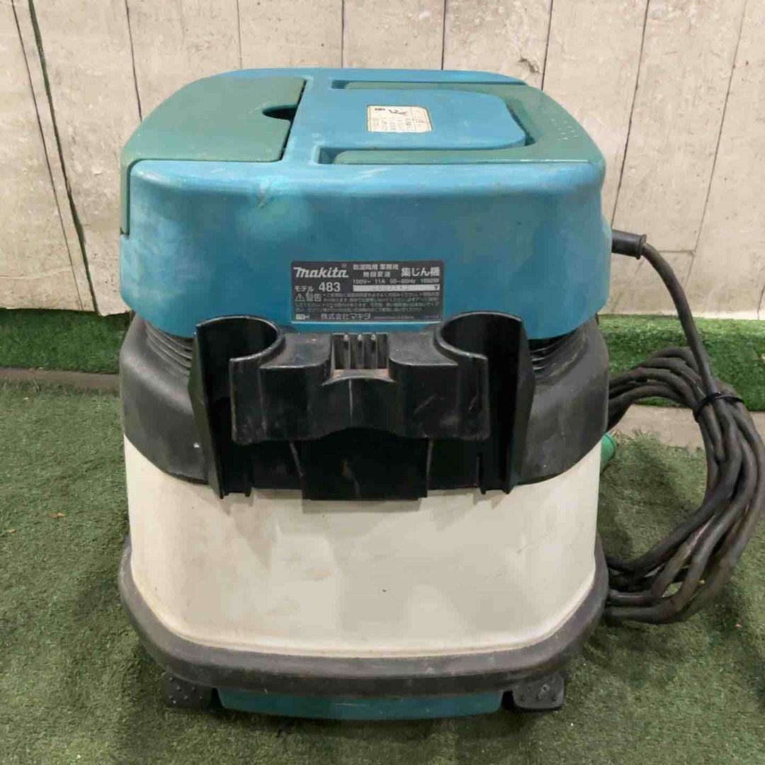 ★マキタ(makita) 集じん機 乾湿両用 483(P) 動作確認済【川口店】