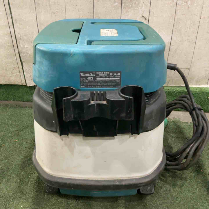 ★マキタ(makita) 集じん機 乾湿両用 483(P) 動作確認済【川口店】
