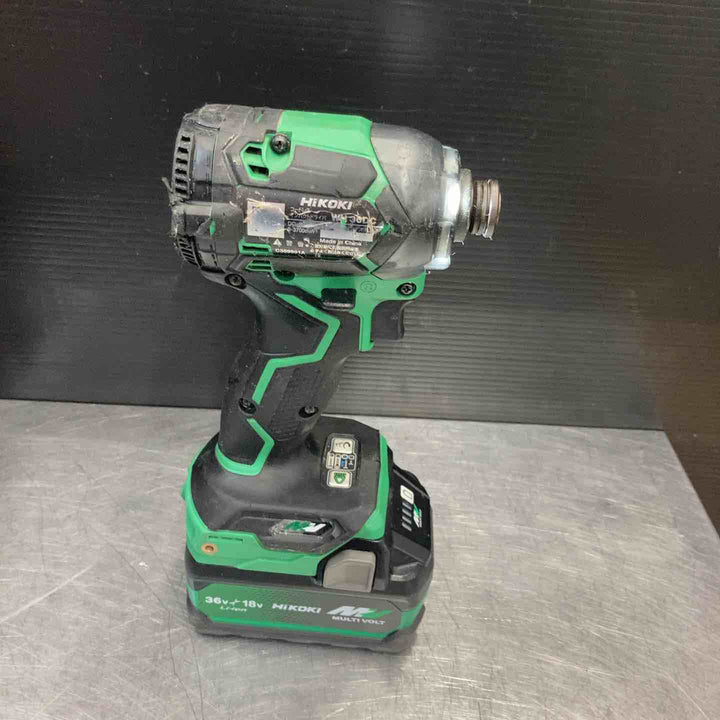 【中古品】 ハイコーキ(HIKOKI ※旧:日立工機) コードレスインパクトドライバー WH36DC(2XPSZ)(L) フルセット 【東大和店】