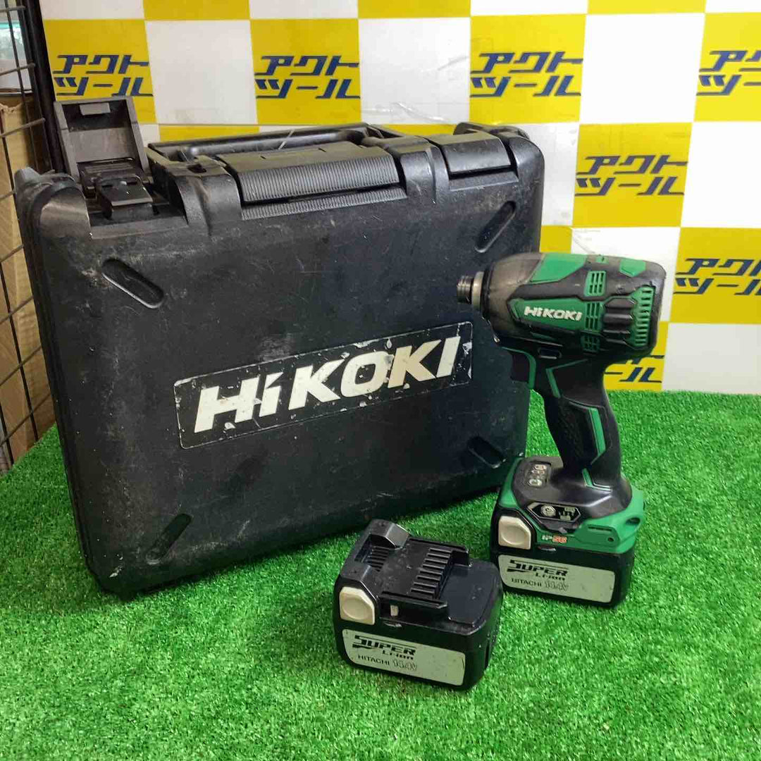 ★ハイコーキ(HIKOKI ※旧:日立工機) コードレスインパクトドライバー WH14DDL2(2LYPK)(L)【越谷店】
