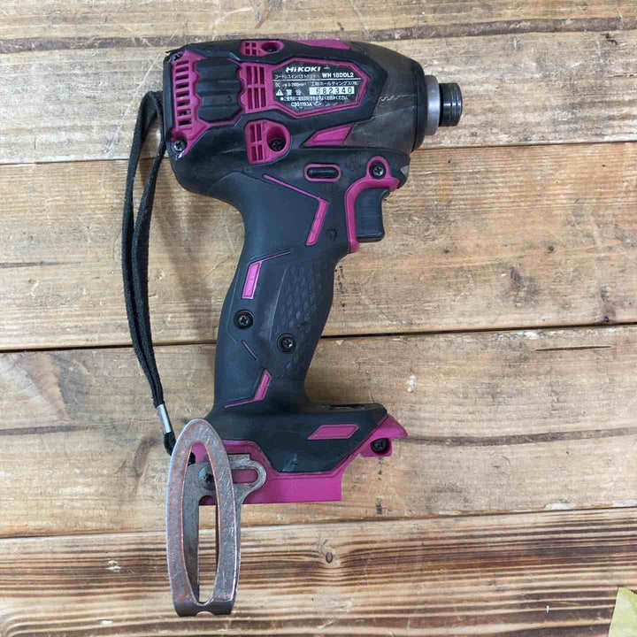【中古品】 ハイコーキ(HIKOKI ※旧:日立工機) 18V コードレスインパクトドライバー WH18DDL2(NN)(R) バッテリー1個付属 【東大和店】
