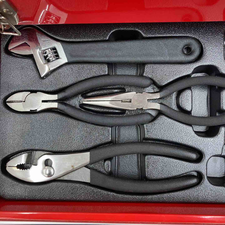 【中古品】e-value 工具箱 ツールボックス 引き出し 赤【柏店】