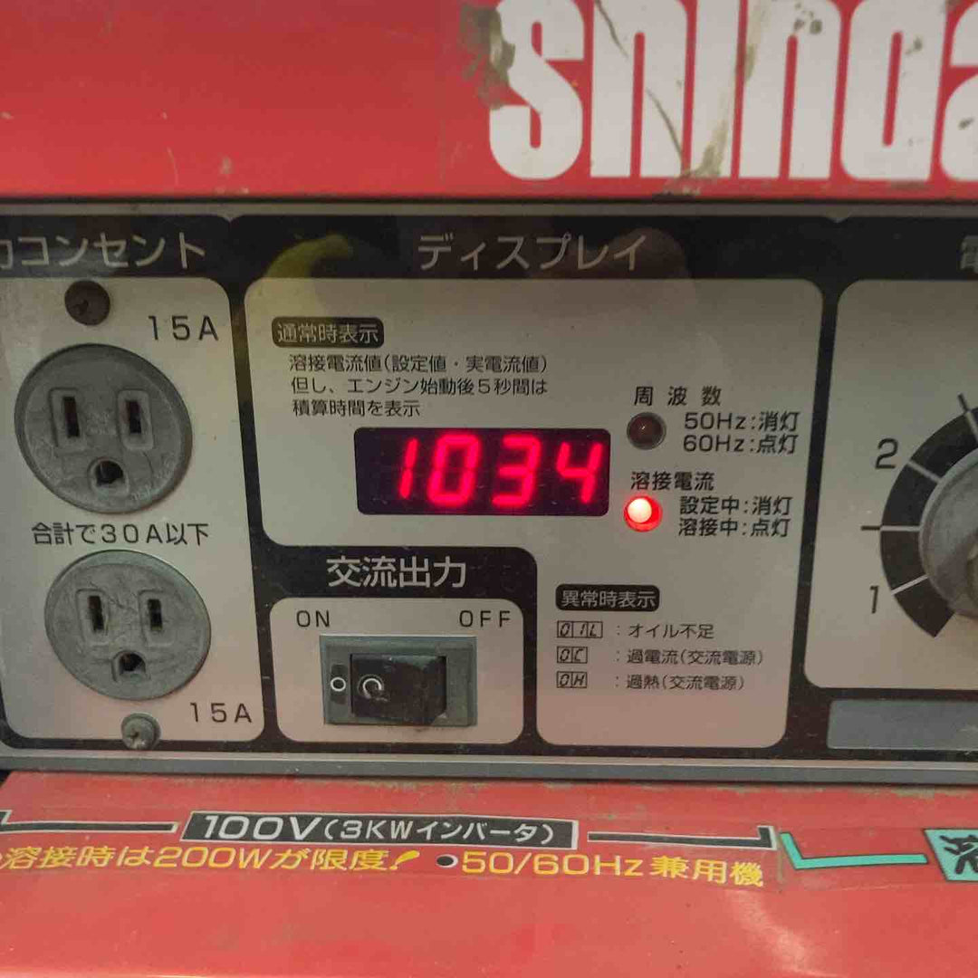 【店頭受取り限定】◇新ダイワ エンジンウェルダーEGW180MC-i 溶接機【所沢店】