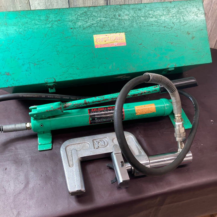 【中古品】◇亀倉精機 手動油圧式パイプ断水機 EP-700/P-50N【東大和店】