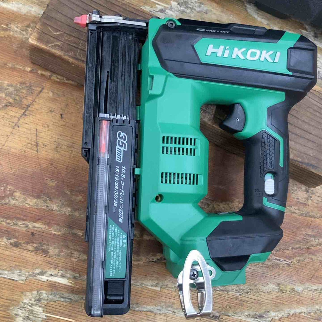 ◇HiKOKI(ハイコーキ) 10.8V 充電式ピン釘打機 4.0Ah蓄電池1個・急速充電器・ケース付 NP1235DA(LS)【柏店】