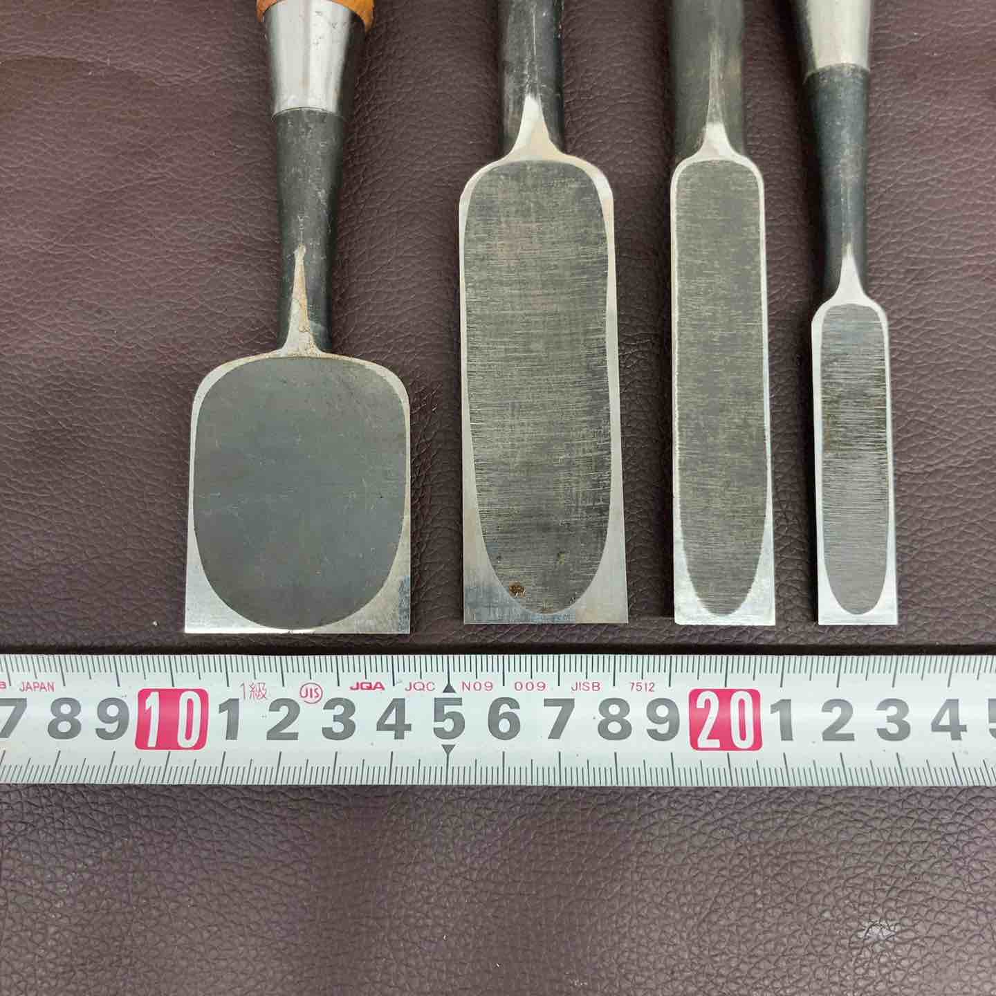 中古美品】 鑿(のみ) 石流 3本セット 鉋 和工具 ノミ 鉋 大工道具 骨董