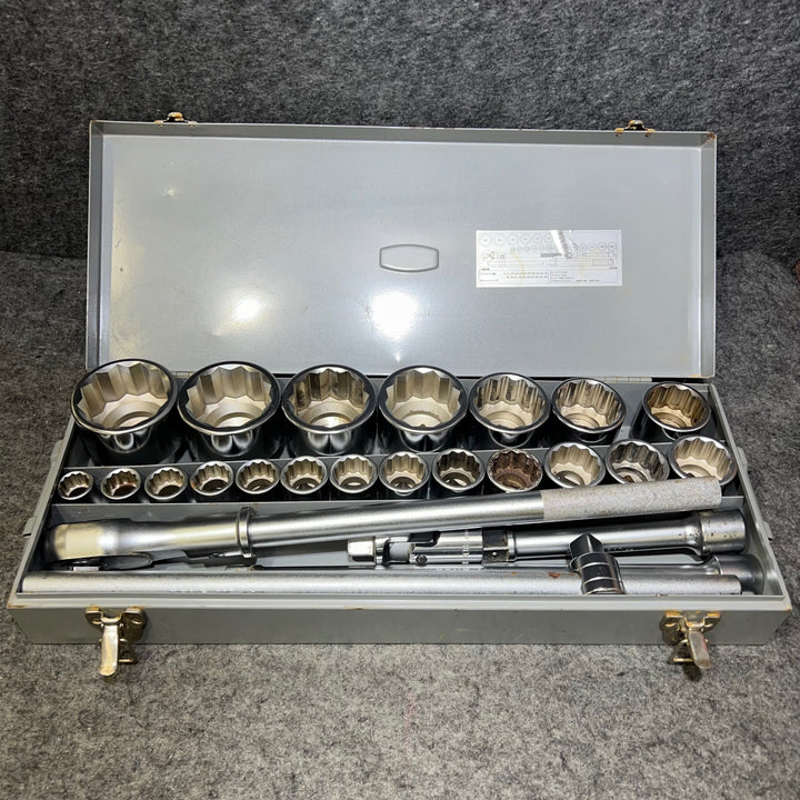 TONE トネ　ソケットレンチセット　12角　19sq ミリ　230M　【桶川店】