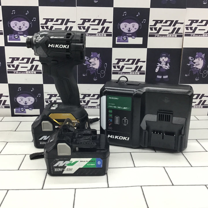 ☆ハイコーキ(HIKOKI ※旧:日立工機) コードレスインパクトドライバー WH36DC(2XPBG)【所沢店】