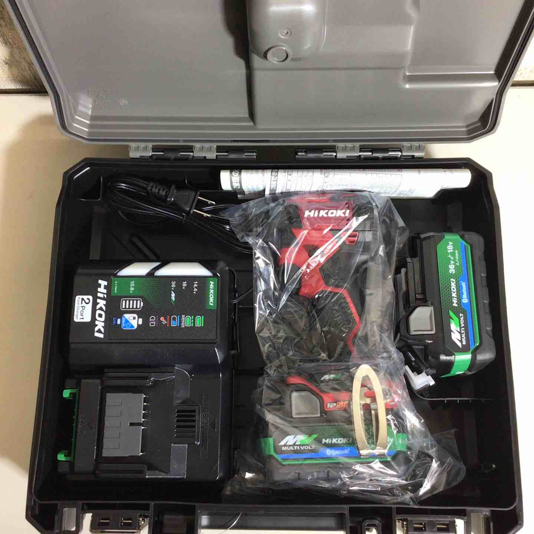 ★ハイコーキ(HIKOKI ※旧:日立工機) コードレスインパクトドライバ スコーピオンレッド WH36DD(2XHRSZ)【戸田店】