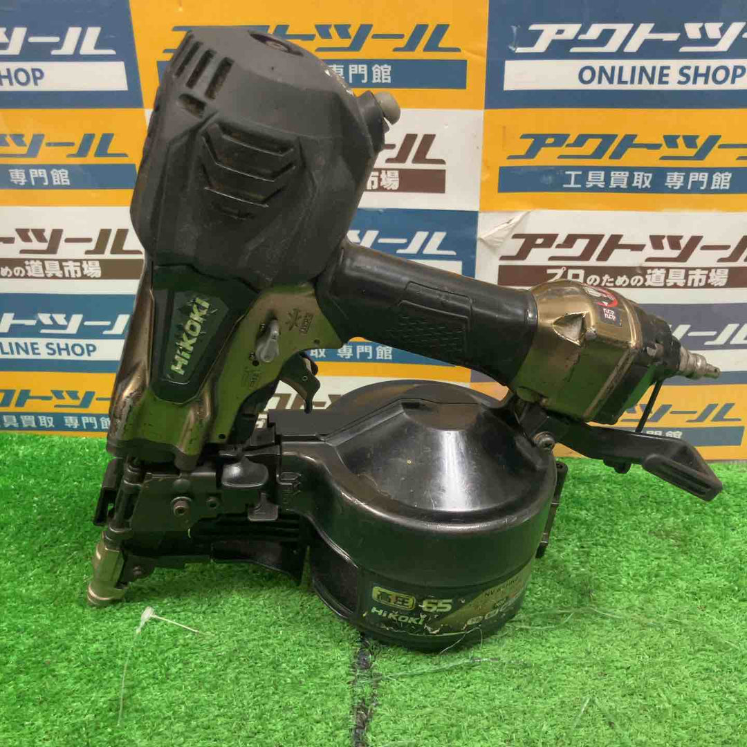 ☆ハイコーキ(HIKOKI ※旧:日立工機) 高圧エア釘打ち機 NV65HR2(S 
