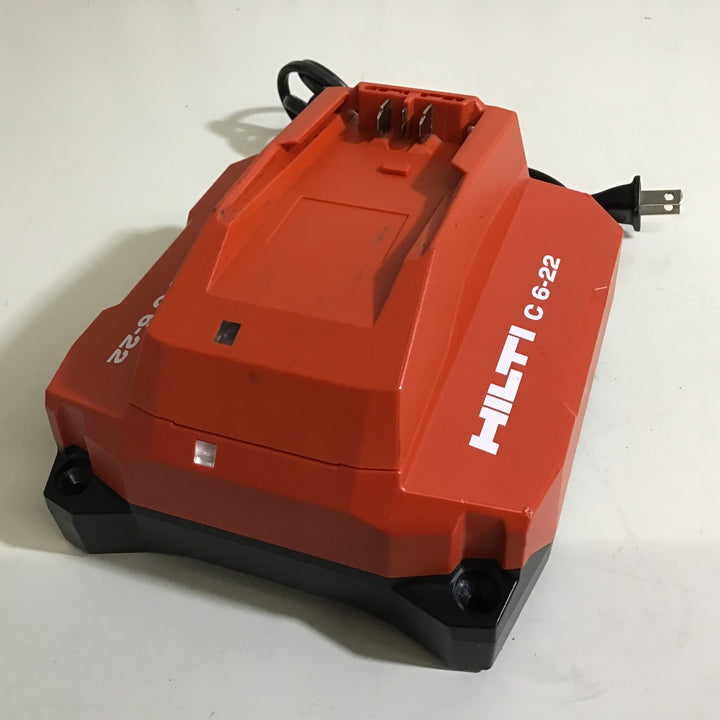 【中古品】★送料無料★ヒルティ HILTI 高速充電器 バッテリーチャージャー C6-22【戸田店】