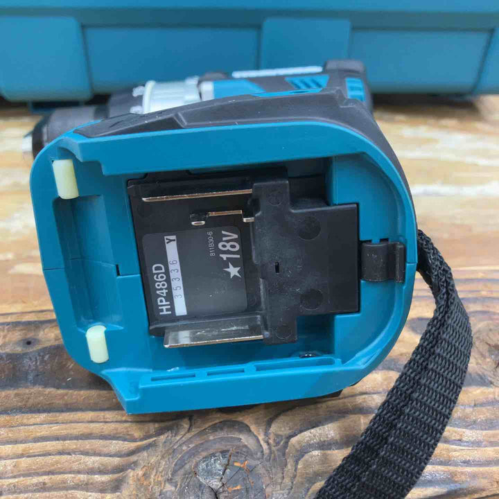 【美品】★マキタ(makita) コードレス振動ドリルドライバー HP486DZ 18V 本体のみ【柏店】