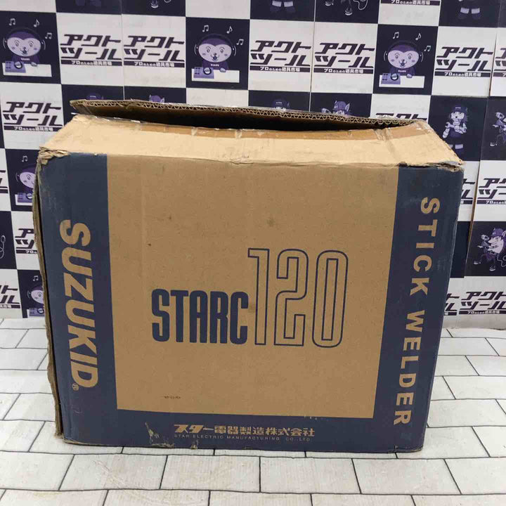 現状品/通電確認のみ◇スズキッド(SUZUKID) 100V/200V兼用交流アーク溶接機 スターク120 60Hz専用 SSC-122【所沢店】