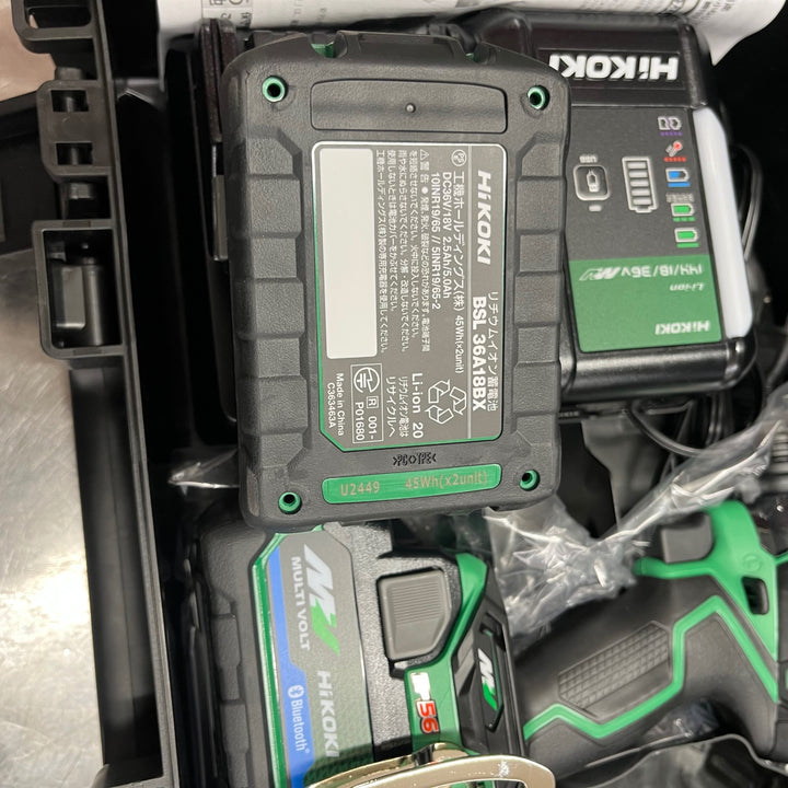 【未使用(店頭展示品)】★ハイコーキ(HIKOKI ※旧:日立工機) コードレスインパクトドライバー WH36DC(2XPSZ)(L)【東大和店】