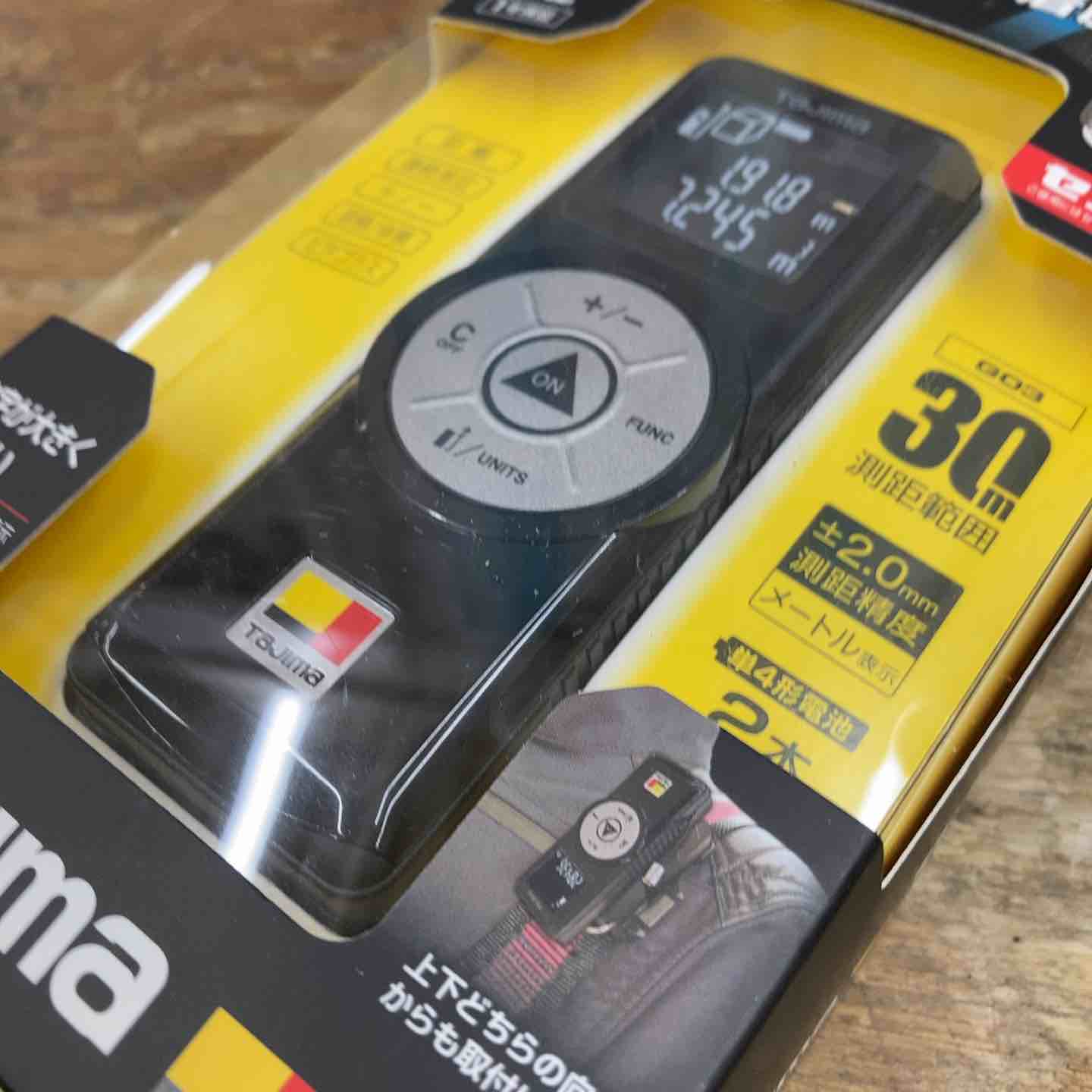 Tajima セフレーザー距離計 新品未使用品 Tajima タジマ TAJIMA レーザー距離計 TSFLK-G03BK タジマセフ