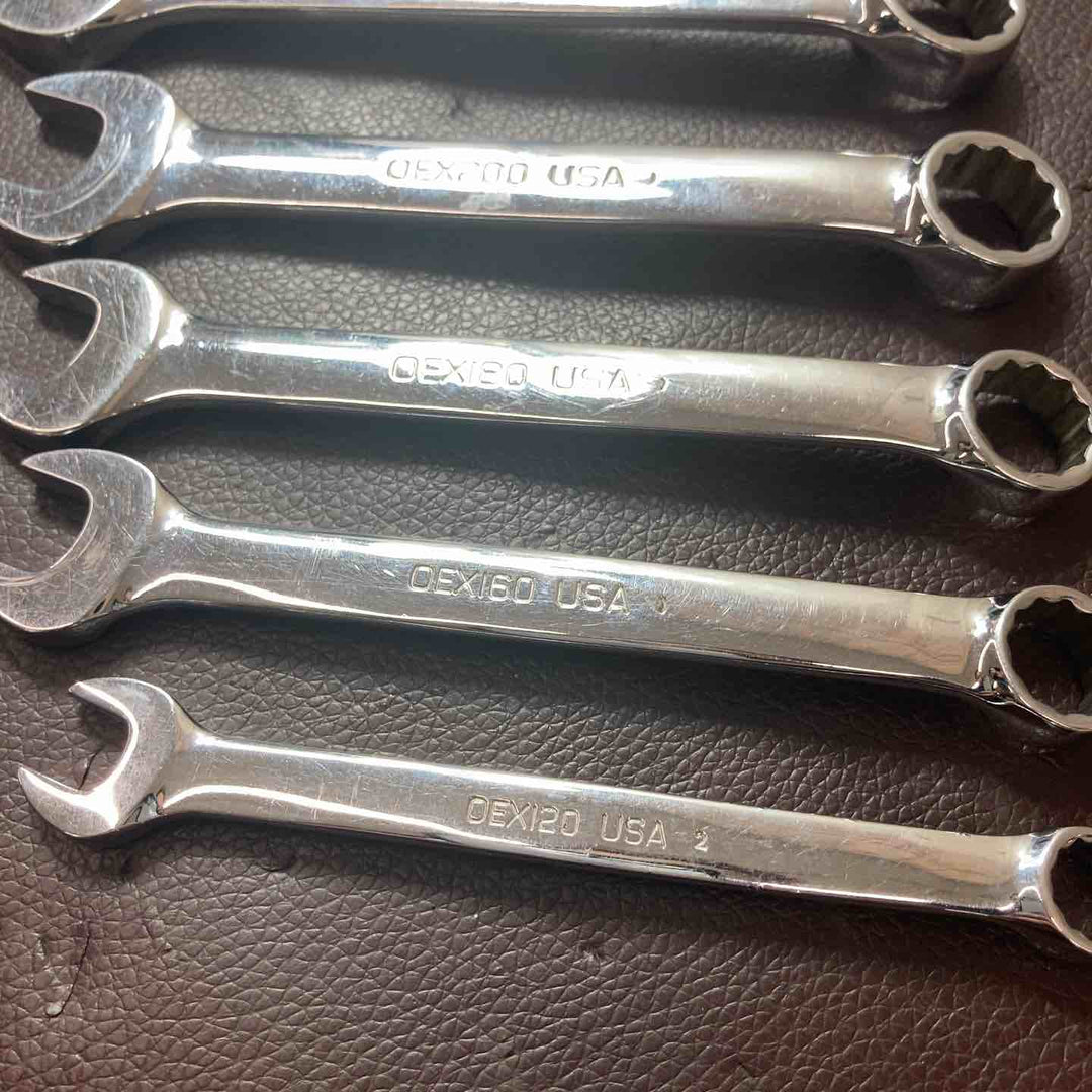 【中古品】 スナップオン(Snap-on) ショートコンビネーションレンチ　計8本 OEX120～OEX320 【東大和店】