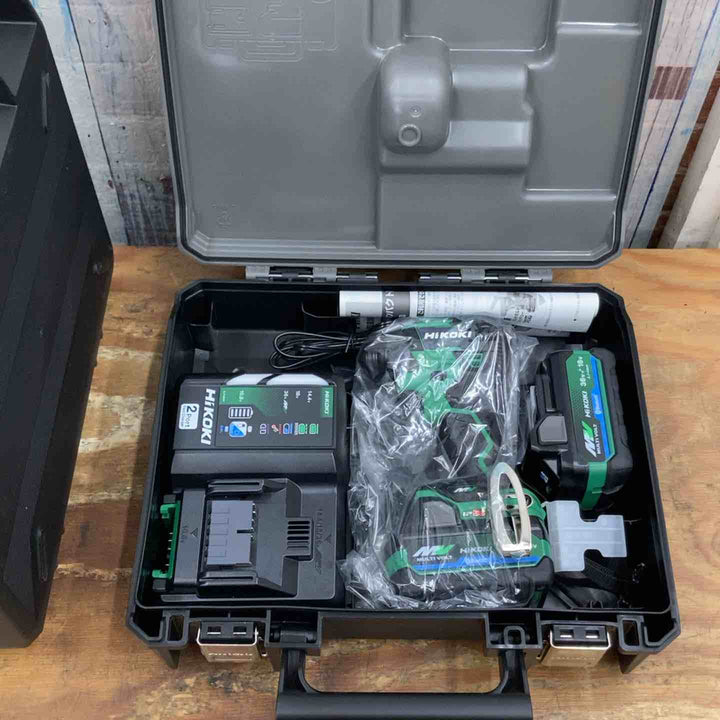 【未使用品】★ハイコーキ(HIKOKI) コードレスインパクトドライバ アグレッシブグリーン WH36DD(2XHLSZ) 3台セット【柏店】