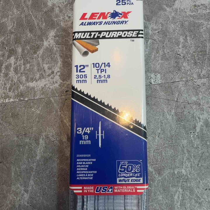 ◇レノックス(LENOX) 20491B110R セーバーソーブレード (25枚入) 305mm【八潮店】