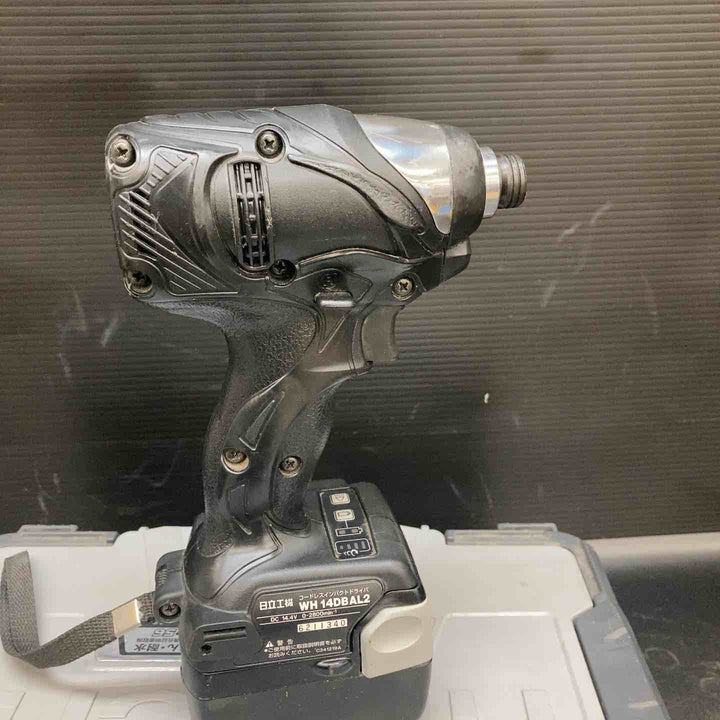 【中古品】ハイコーキ(HIKOKI ※旧:日立工機) コードレスインパクトドライバー WH14DBAL2(2LSCK)(B)【川越店】