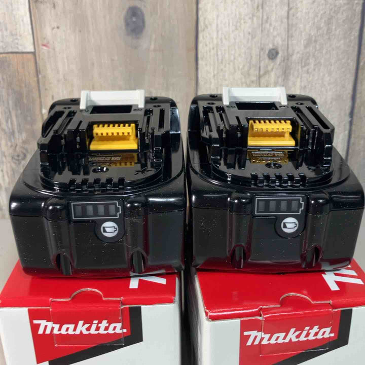 ▼マキタ(makita) リチウムイオンバッテリー 14.4V/6.0Ah BL1460B ２個セット 純正品【戸田店】