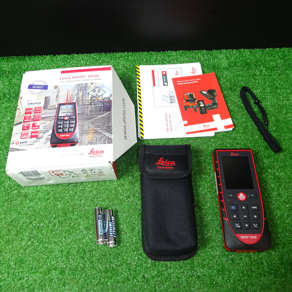 商品名】中古 LEICA レーザー距離計 DISTO D510 レッド 商品名】中古 LEICA レーザー距離計 DISTO D510 レッド