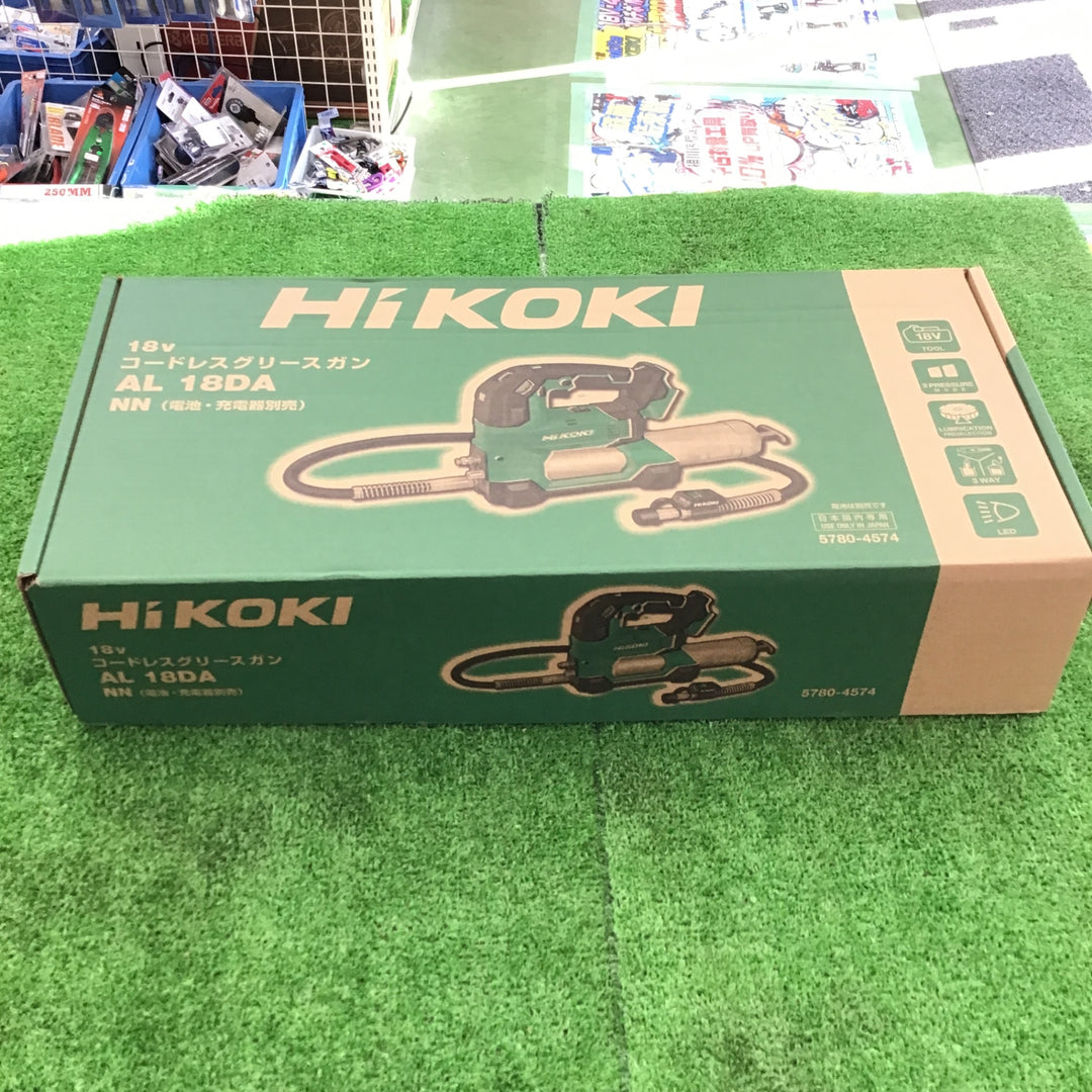 ★限定SALE★ハイコーキ(HIKOKI ※旧:日立工機) コードレスグリスガン AL18DA(NN)【桶川店】