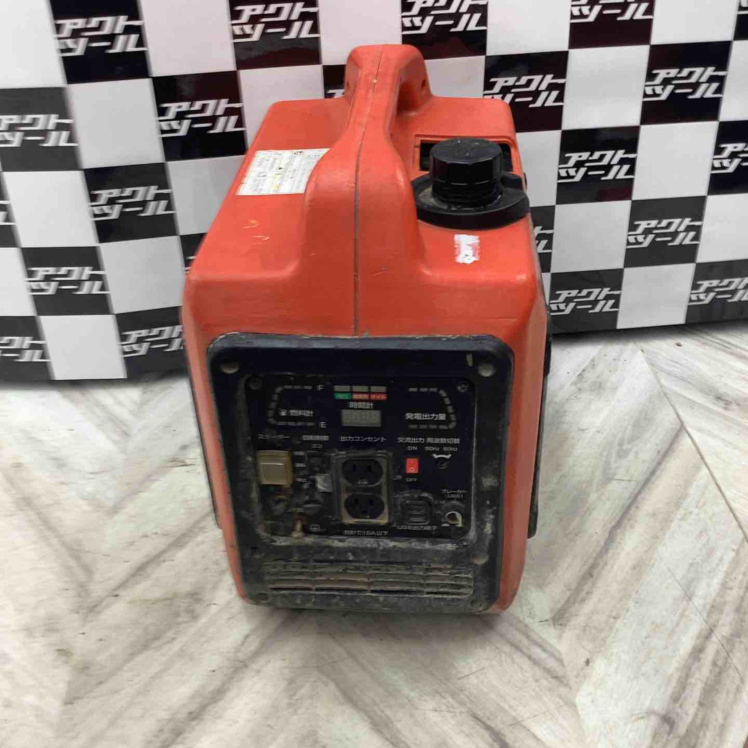 やまびこジャパン 新ダイワ ガソリンインバータ発電機 IEG1601ME 動作確認済み 蓋無し 外装汚れ ネジ無【越谷店】