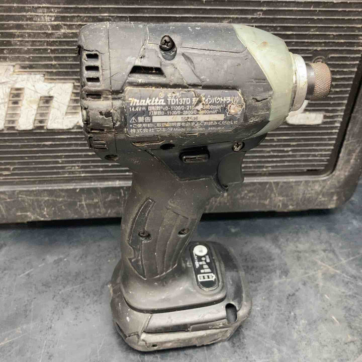 ★マキタ(makita) コードレスインパクトドライバー TD137DRTXB【川越店】