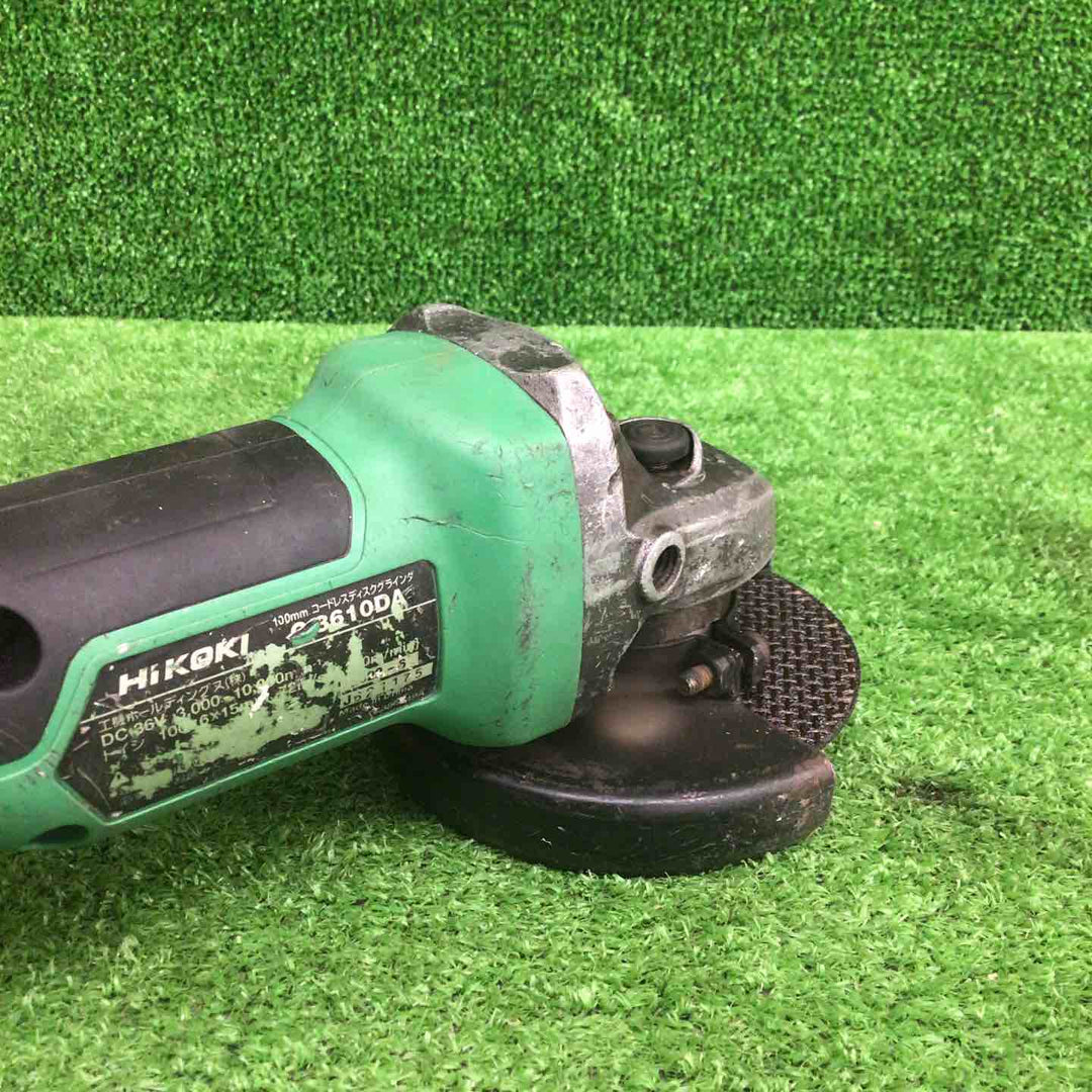 【現状品】 ハイコーキ/HIKOKI 100mmコードレスディスクグラインダ G3610DA(NN) 【鴻巣店】