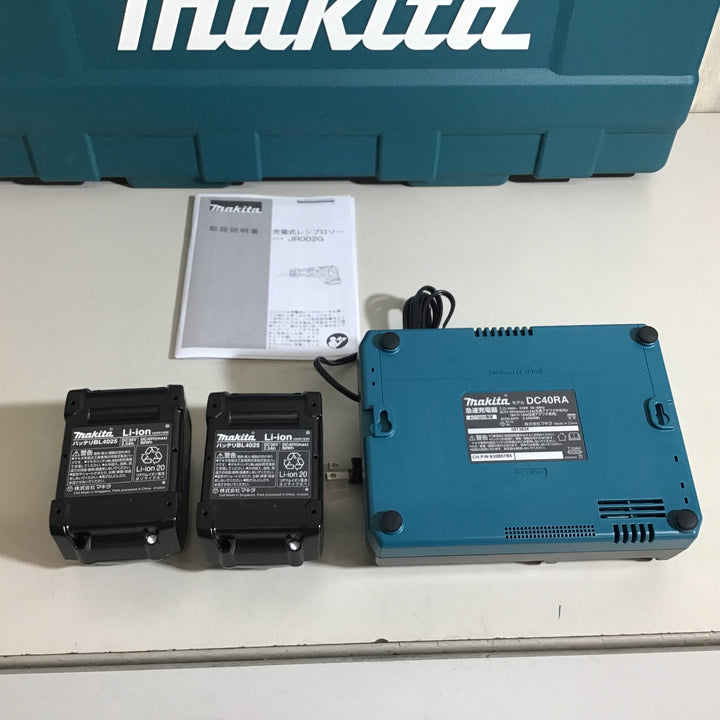 【未使用品】★送料無料★マキタ makita 40V コードレスレシプロソー JR002GRDX【戸田店】