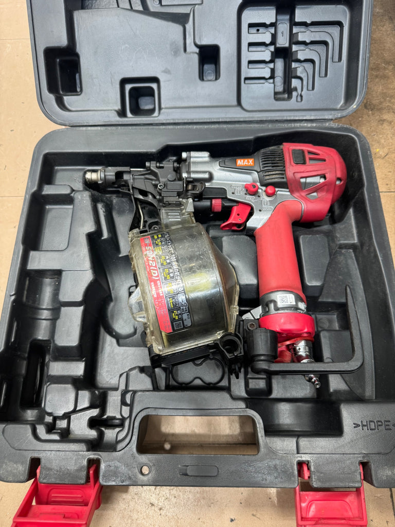 マックス MAX HN-50N2(D) 高圧 釘打機 Amazon.co.jp: マックス(MAX) 高圧コイルネイラ HN-50N2(D