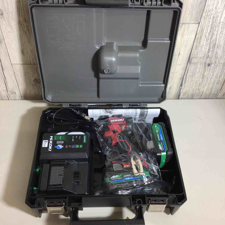 ★ハイコーキ(HIKOKI ※旧:日立工機) コードレスインパクトドライバ スコーピオンレッド WH36DD(2XHRSZ)【戸田店】