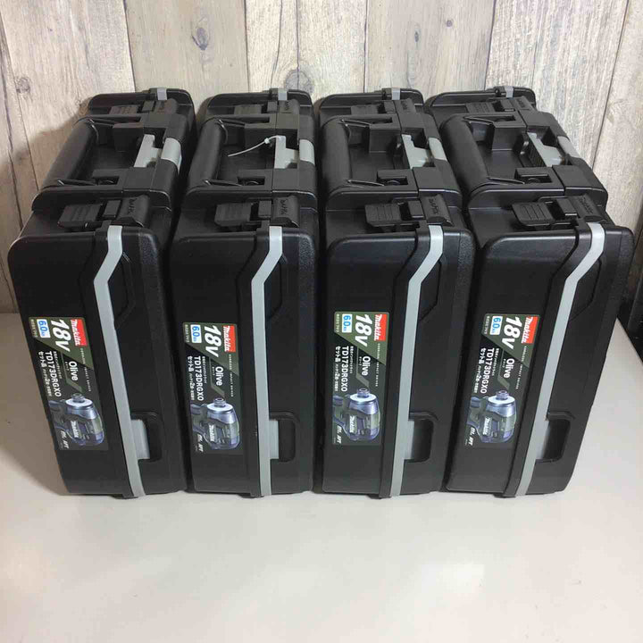 【未使用品】 マキタ makita コードレス インパクトドライバー TD173DRGXO 4台 インパクト オリーブ 純正 純正品 【戸田店】
