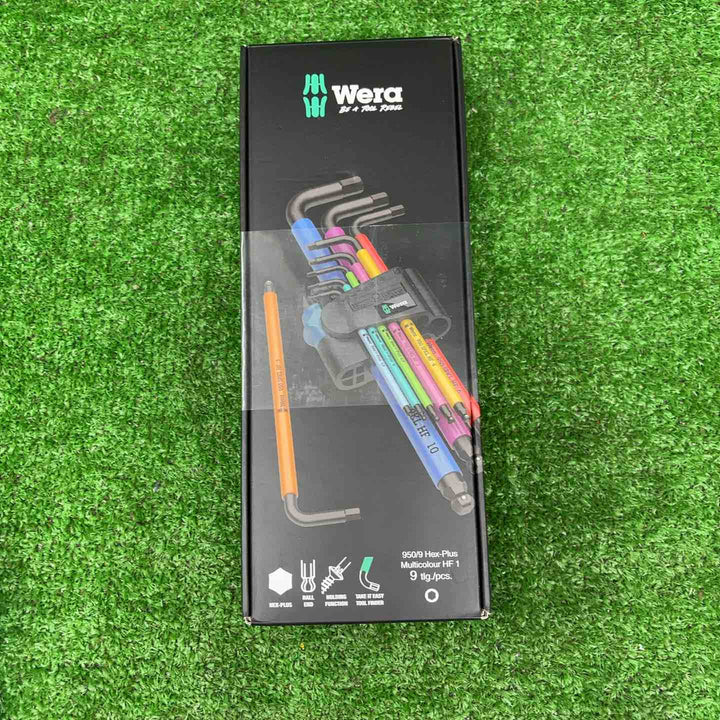 Wera  ヴェラ キャッチボール付きマルチカラーHEXセット 9点 950SPKL  950/9 Hex-Plus 022210【桶川店】